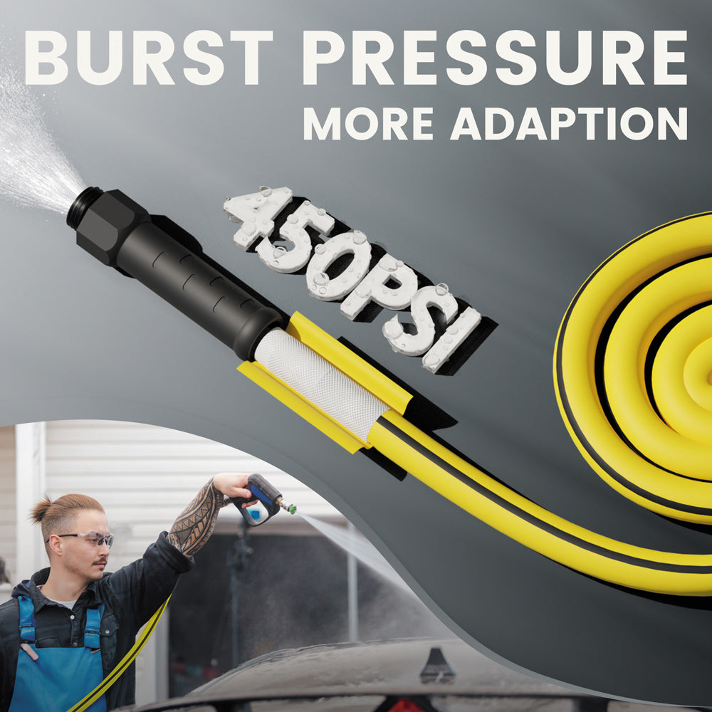 450 psi burst pressure garden hose