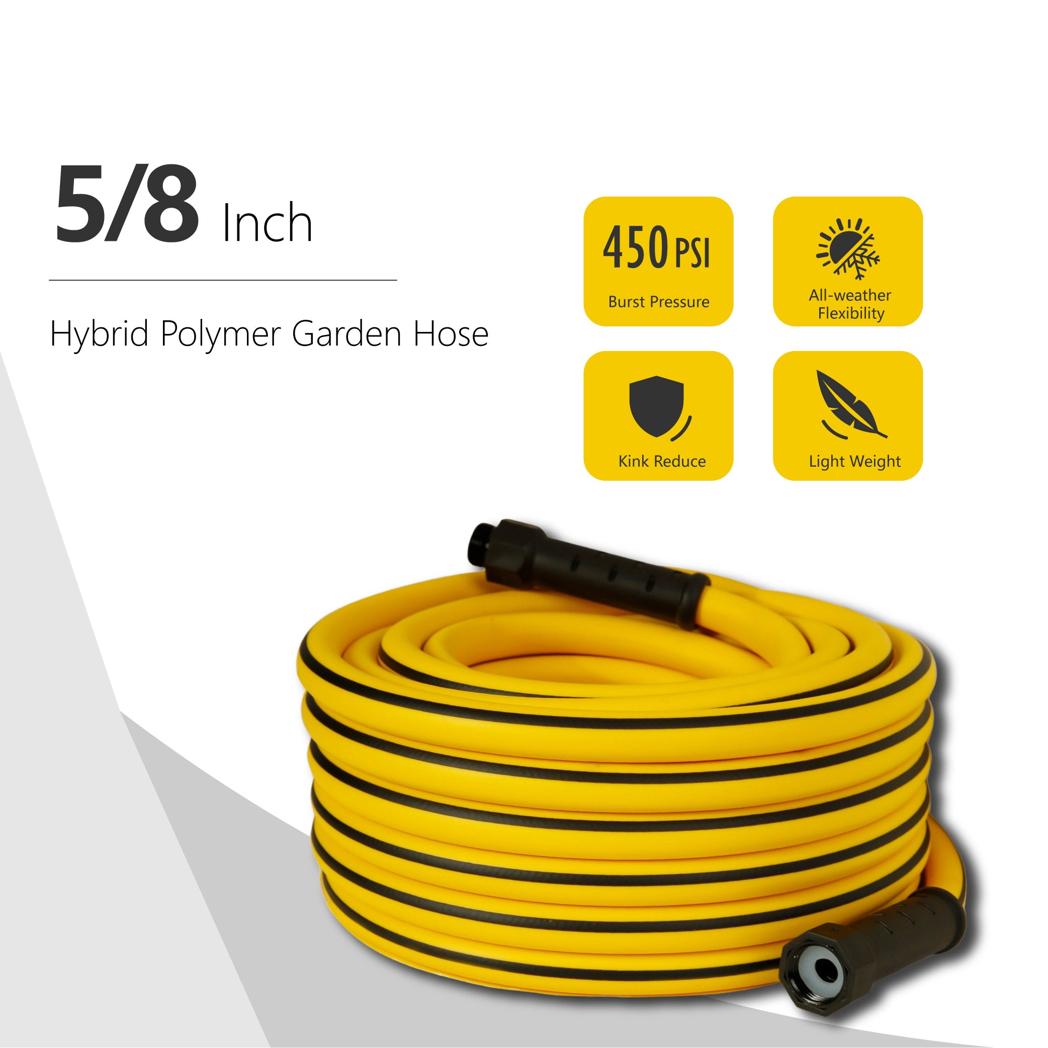 yellow garden hose 