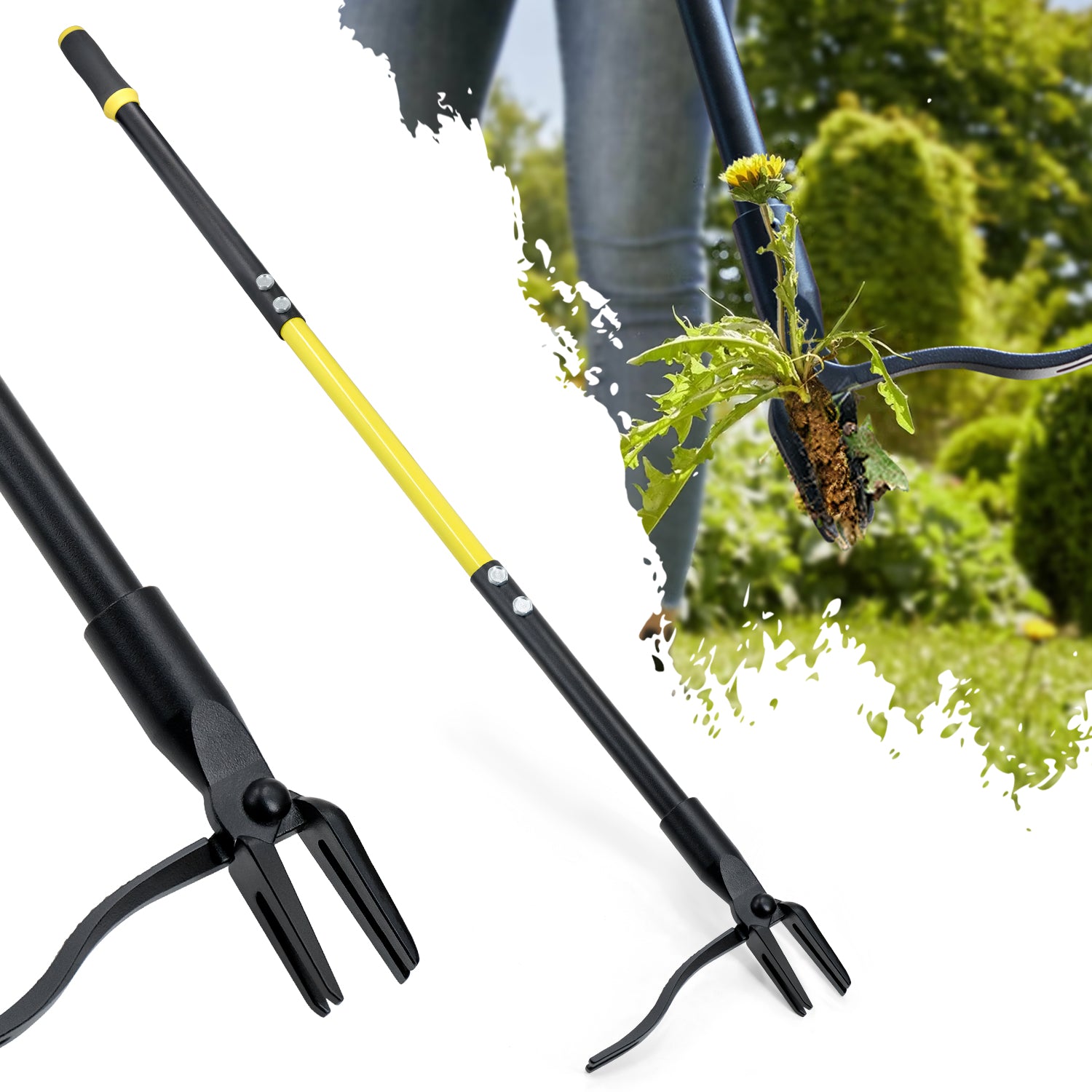 long handled weed remover 