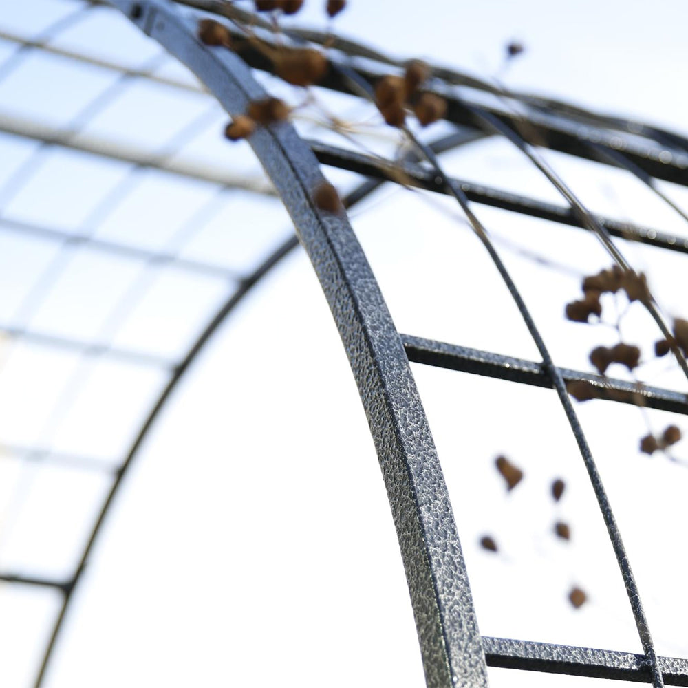 Romantic Garden Arch Trellis |Lattice Leaf Design Metal Garden Arch ...