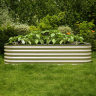 cheap garden bed front side