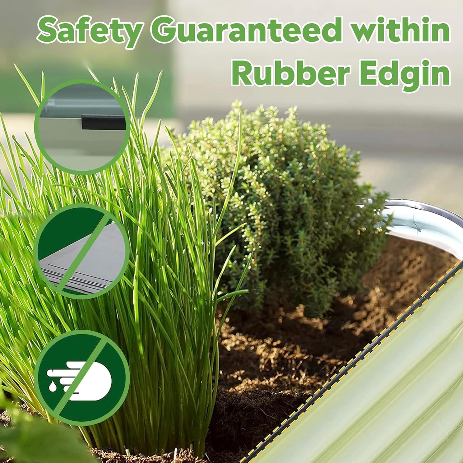 17" Tall Steel Garden Beds|Inexpensive Raised Garden Beds