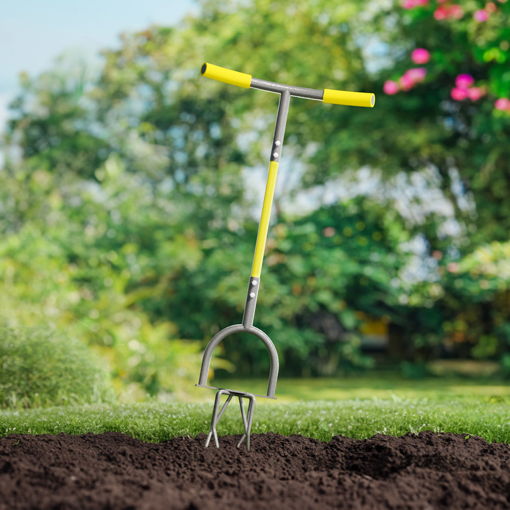 Garden Weasel Triller Garden Yard Butler Adjustable Rotary