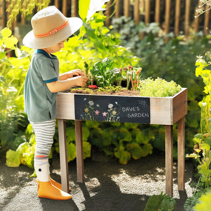 Kid Small Garden Bed|Wooden Raised Garden Bed