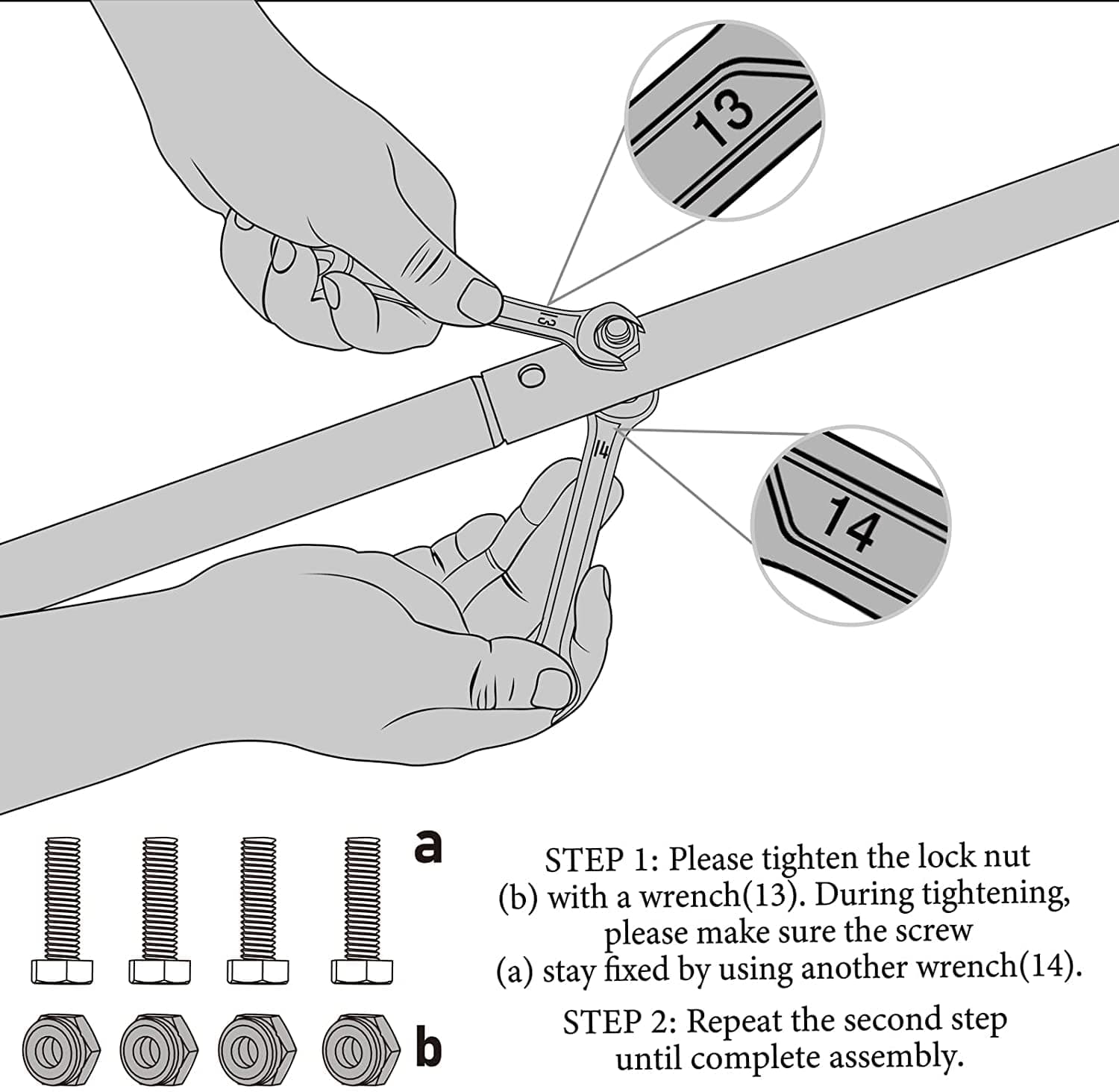 Heavy Duty Garden Tiller Hand Twist Tiller  For Garden Bed