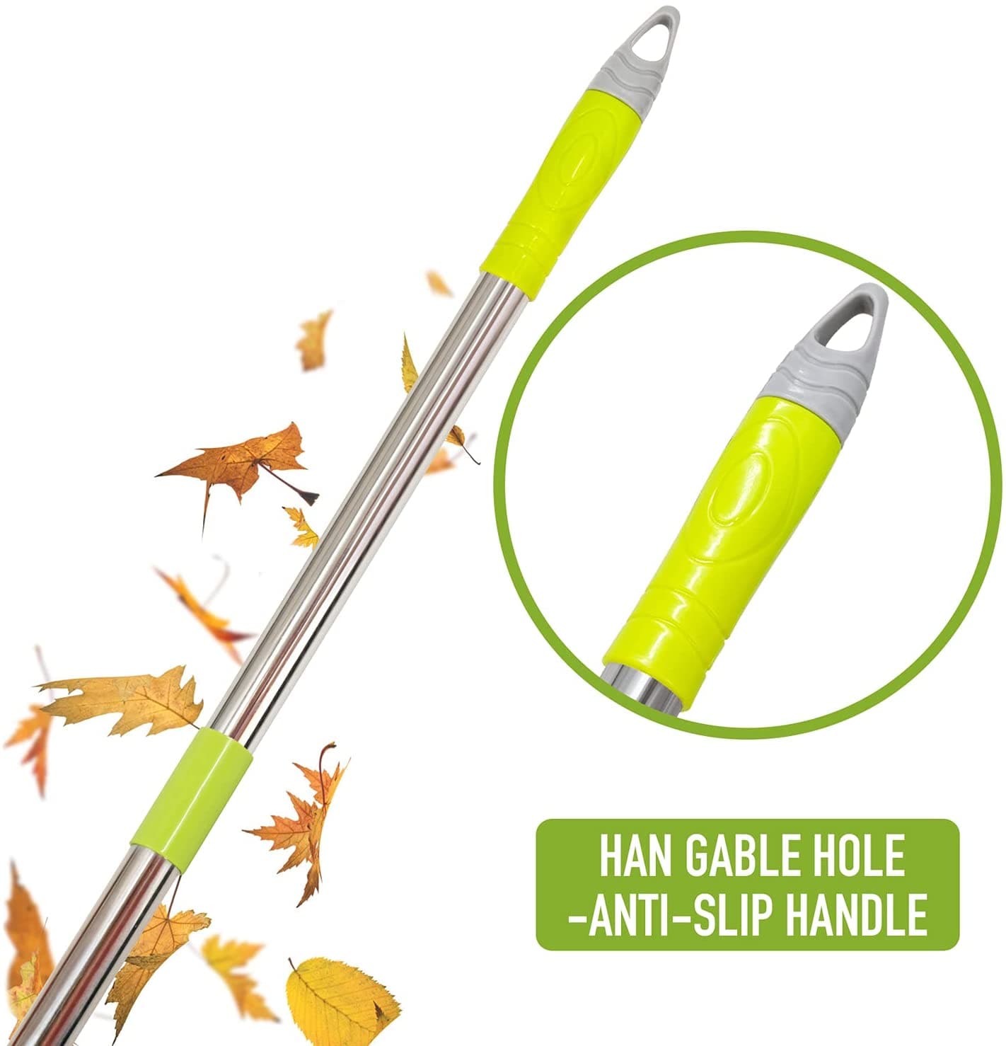 adjustable heavy duty garden rake