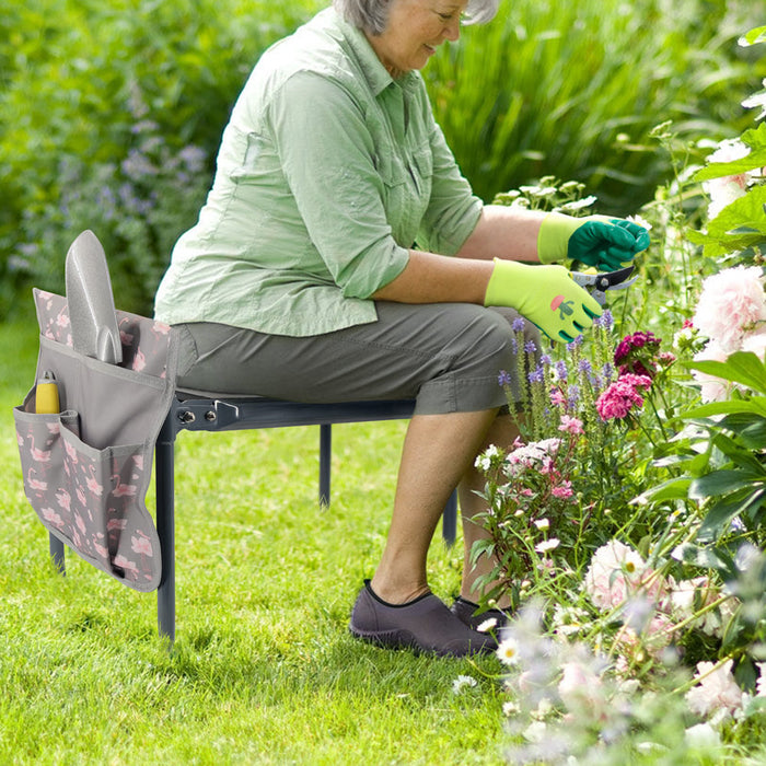 Original Design Flamingo Folding Garden Kneeler and Seat