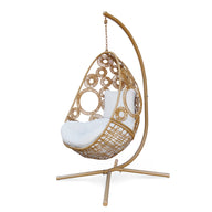 swinging egg chair with stand supplier