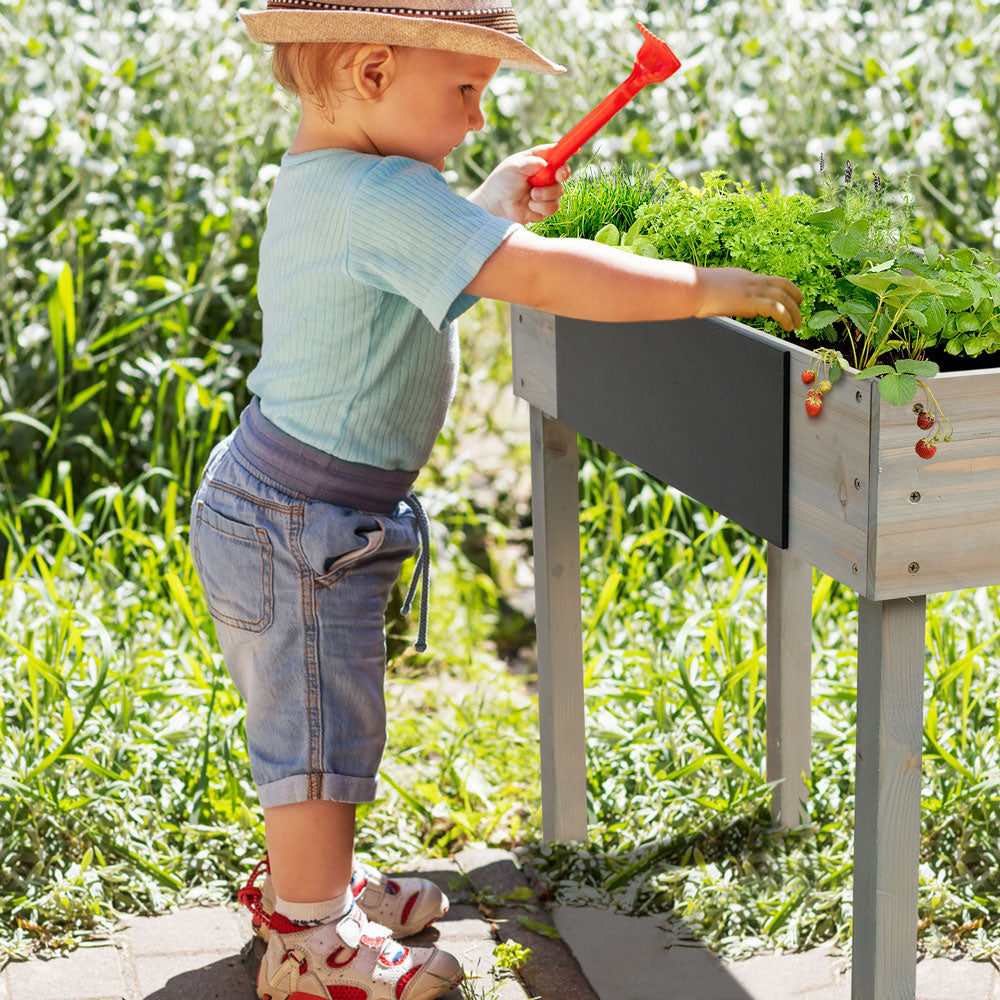 kids small garden bed lateral side