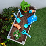 Blue Dinosaur Kids Gardening Set Product Showcase