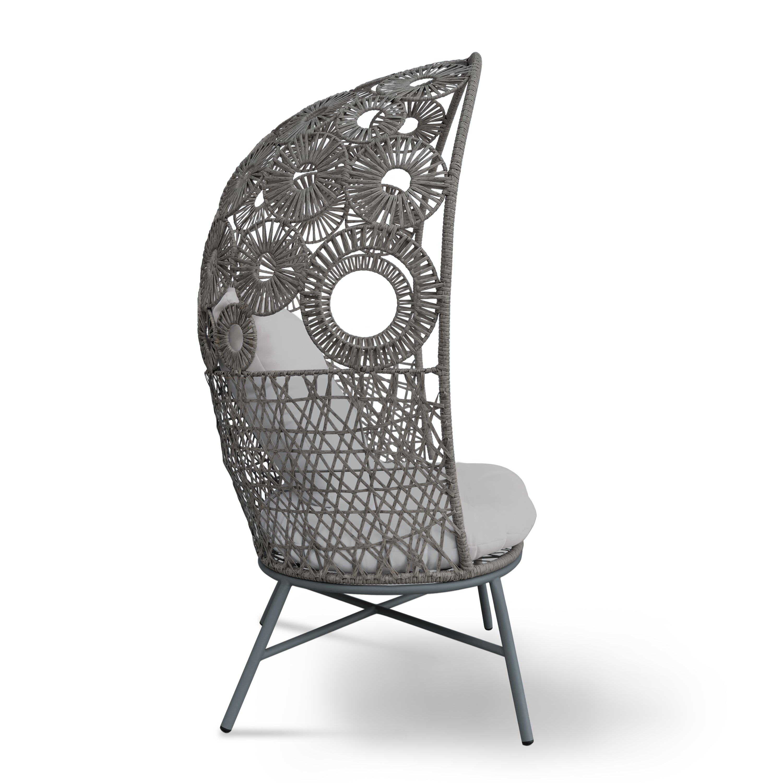 oversized egg chair details